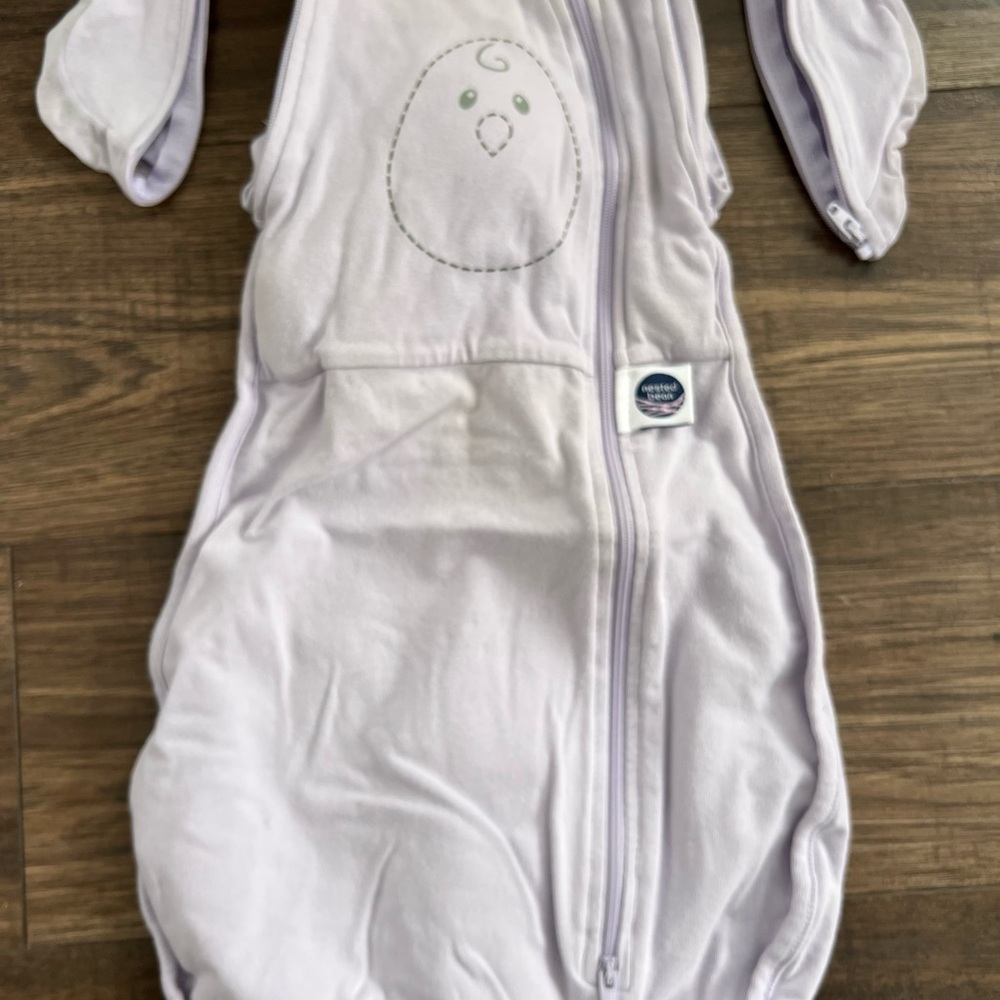 Nested Bean Zen One Air 6-in-1 Adaptable Baby Sleep Sack – Lavendar